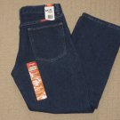 Boys Wrangler Loose Fit Denim Jeans Size 16 Husky Dark Wash NEW NWT