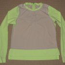 Womens Lululemon Run Warm Up Crew Pullover Long Sleeve Shirt Back Zip Top Sz: 4