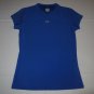 Womens Under Armour Compression Base Layers Short Sleeve Shirt Top LG Large Blue
