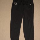 Mens Nike Dri-Fit Track / Sweat Pants Small Black 2 Pockets Elastic Leg Athletic
