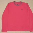 Womens Nike Dri-Fit Ace Long Sleeve LS Shirt Medium 8-10 Pink Athletic Fitness