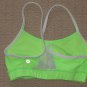 Womens Lululemon Athletica Compression Stretch Sports Bra Extra Small XS Green
