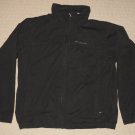 Mens Columbia Sportswear Full Zip Softshell Spring Jacket Coat Large Black