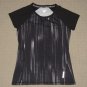 Womens Reebok Athletic Running Workout Short Sleeve Shirt XS Small Multi-Color
