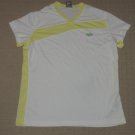Womens Nike Running Athletic Fitness Short Sleeve SS Shirt L Large 12-14 White
