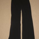 Womens PINK by Victoria's Secret Zebra Print Yoga Flare Pants Small Short Black