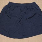 Womens Nike Shorts Small 4-6 Blue Nylon 2 Pockets Athletic Running Fitness Yoga