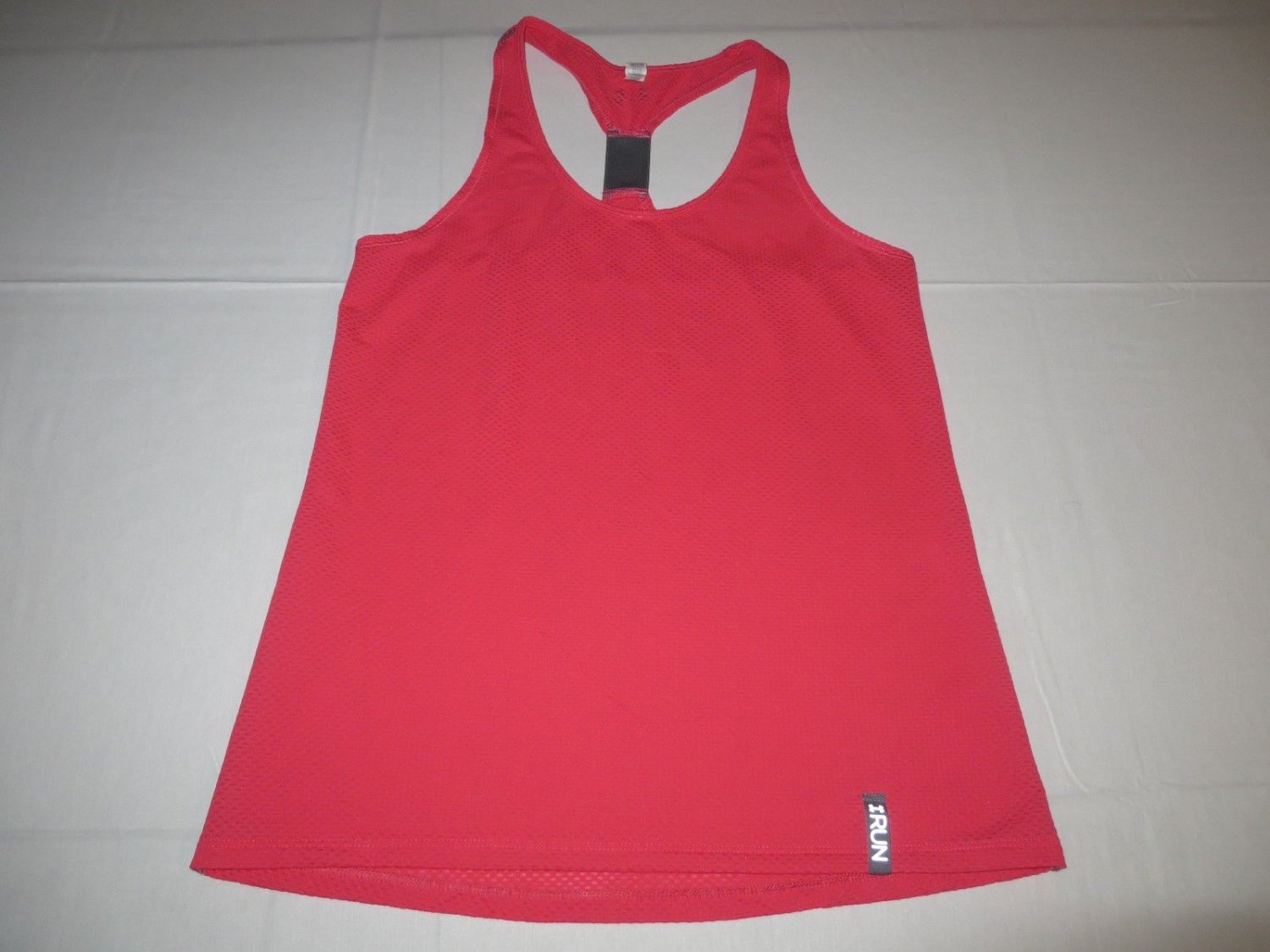 Womens Under Armour Semi-Fitted Raceback Vented Tank Top MD Medium Pink