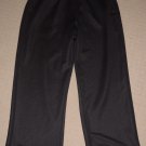 Mens Adidas 3 Stripes Loose Warm Up Sweatpants Pants L Large Black 2 Pockets