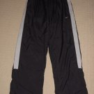 Mens Nike Windbreaker Mesh-Lined Pants Medium Nylon Black Zip Ankles Athletic