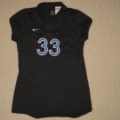 Womens Nike Fusion #33 Running Athletic Fitness Training Yoga Shirt Small Black