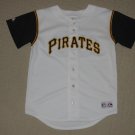 MLB Baseball Pittsburgh Pirates Jason Bay #38 Sewn Jersey Youth Large Majestic