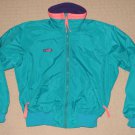 Mens Columbia Vintage 90s 80s Winter Jacket Coat Medium Radial Sleeve Gaper Neon