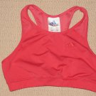 Womens Adidas Climalite Compression Stretch Racerback Sports Bra Large Pink Yoga