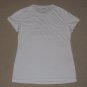Womens Adidas Climalite "Ultimate Tee Short Sleeve SS Shirt Large White Athletic