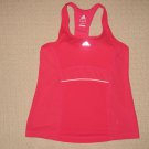 Womens Adidas Climacool Tennis Tank Top Sleeveless Dress Large Pink 3 Stripes