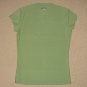 Womens Under Armour Base Layer Compression Short Sleeve Shirt Top Large LG Green