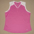 Womens Nike Fit Dry Tank Top Athletic Fitness Yoga Running Large 12-14 Pink