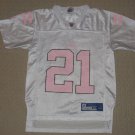 NFL Football Indianapolis Colts Bob Sanders #21 Jersey Girls Medium 10-12 Pink