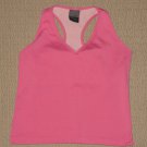 Womens Nike Dri-Fit Shelf Bra Racerback Tank Top Athletic Yoga Medium 8-10 Pink