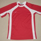 Boys Nike Athletic Fitness Running Short Sleeve SS Shirt Youth Medium 10-12 Red