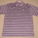 Mens Fairway & Greene The Wyndgate Country Club Golf Polo Shirt Medium Striped
