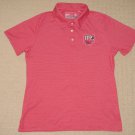 Womens Cutter & Buck CB Drytec Tom Patton Classic SS Golf Polo Shirt Medium Red