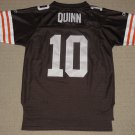 NFL Football Cleveland Browns Brady Quinn #10 Sewn Jersey Youth Large Reebok