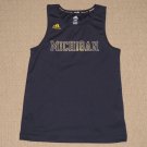 NCAA Michigan Wolverines Adidas Climate Tank Top Sleeveless Womens Small 8 Blue