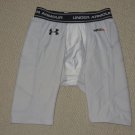 Boys Under Armour UA MPZ1 Cup Pocket Compression Shorts Youth XL XLarge YXL Gray