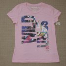 Womens Aeropostale Wild Spirit Cap Sleeve T Shirt Top XL/TG XL Pink Graphic Tee