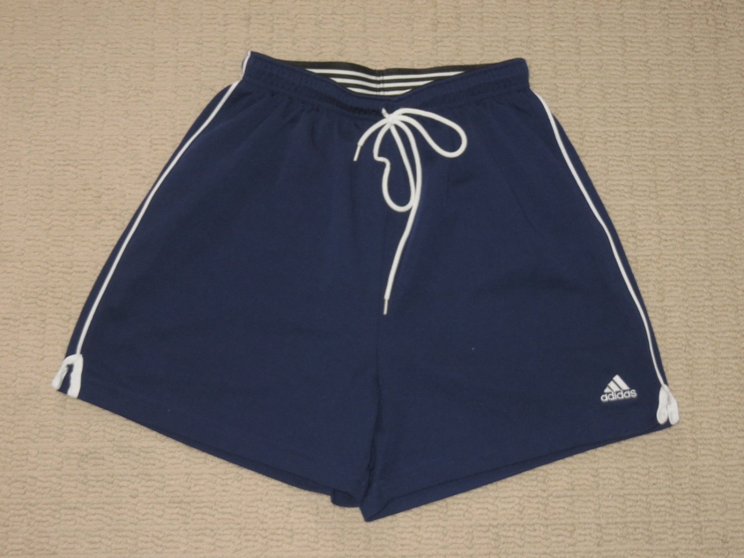 Womens Adidas Athletic Training Running Workout Gym Tennis Shorts S Small Blue