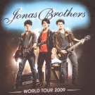 Concert Jonas Brothers World Tour 2009 Tee Shirt Small Black Power Pop & Rock