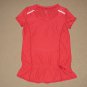 Womens ATHLETAA Wick-It Run Tunic Top Watermelon Pink XS Reflective Pocket
