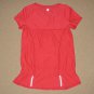 Womens ATHLETAA Wick-It Run Tunic Top Watermelon Pink XS Reflective Pocket