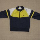 Boys Infant Toddler Nike Full Zip Jacket Sweater Sz: 18M 18 Months Yellow Blue