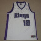 NBA Basketball Vintage Mike Bibby Sacramento Kings #10 Sewn Jersey XL Nike