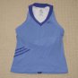 Womens Adidas Clima365 Climacool Supernova Shelf Bra Tank Top Medium Blue Yoga
