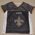 NFL Football Flag Reversible Jersey New Orleans Saints Jersey Kids Youth Large