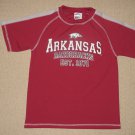 NCAA Arkansas Razorbacks Est. 1871 Short Sleeve Shirt Jersey Youth Large 10-12