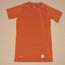 Boys Nike Pro Combat Dri-Fit Compression Short Sleeve SS Shirt Youth Large Beige