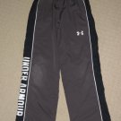 Boys Under Armour Loose Windbreaker Sweat pants Youth Small YSM Black Gray