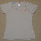 Womens The North Face Short Sleeve SS Shirt TOP Small Gray Outdoor Hiking Active