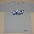 Mens Under Armour Heatgear Loose Stallions Baseball Softball Jersey LG Large
