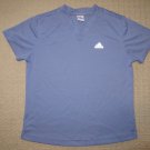 Womens Adidas Climalite Athletic Running Yoga Short Sleeve Shirt Medium Purple