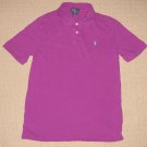 Boys Polo Ralph Lauren Short Sleeve Casual Polo Shirt Youth Large 14-16 Purple