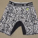 Boys Adidas Climalite Base Layer Compression Shorts Youth Large White Black
