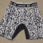 Boys Adidas Climalite Base Layer Compression Shorts Youth Large White Black