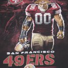 NFL Football Vintage San Francisco 49ers T-Shirt Large Black Graphic Tee Cotton