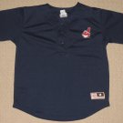 MLB Baseball Cleveland Indians Jersey Youth Medium 10-12 Genuine Merchandise